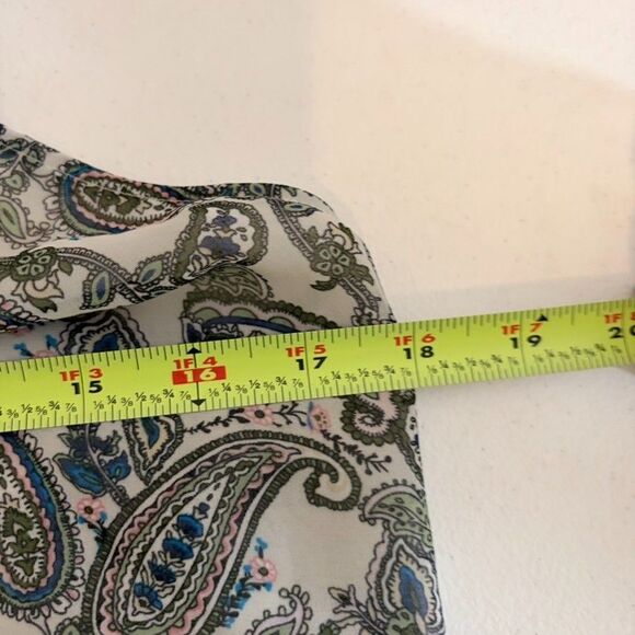 Daniel Rainn Tank Top Women's Petite XS Sleeveless Colorful Lined Paisley Shirt - Picture 7 of 8